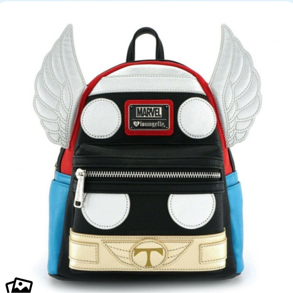 Gently Used Marvel Thor Loungefly Mini Backpack